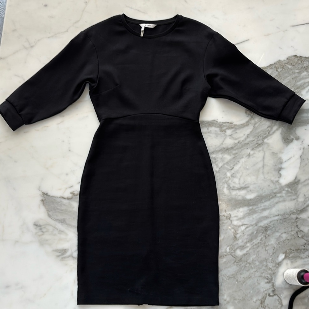 Obakki women’s slim fit black dress size 2
